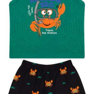 CJ MASC. REGATA M/M BERMUDA MOLETINHO - AWESOME BRO 1-2-3