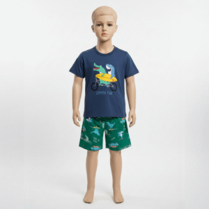 CJ MASC. CAMISETA M/M BERMUDA MICROFIBRA - SUMMER FUN 1-2-3