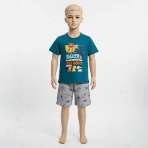 CJ MASC. CAMISETA M/M BERMUDA MOLETINHO - ALL WAYS SKATE DUDE 4-6-8