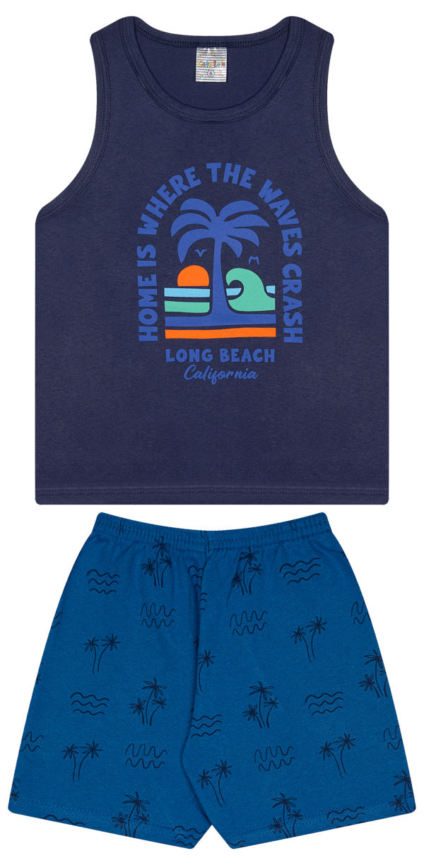 CJ MASC. REGATA M/M BERMUDA MOLETINHO - LONG BEACH CALIFORNIA 4-6-8