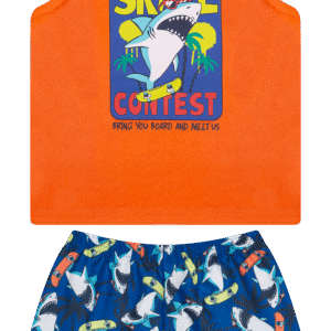 CJ MASC. REGATA M/M BERMUDA MICROFIBRA - SKATE CONTEST 4-6-8