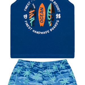 CJ MASC. REGATA M/M BERMUDA MICROFIBRA - THE OCEAN IS MY HOME 4-6-8