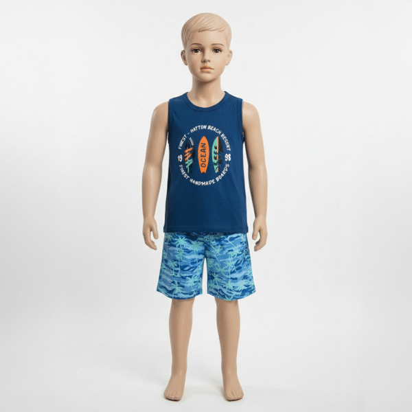 CJ MASC. REGATA M/M BERMUDA MICROFIBRA - THE OCEAN IS MY HOME 4-6-8
