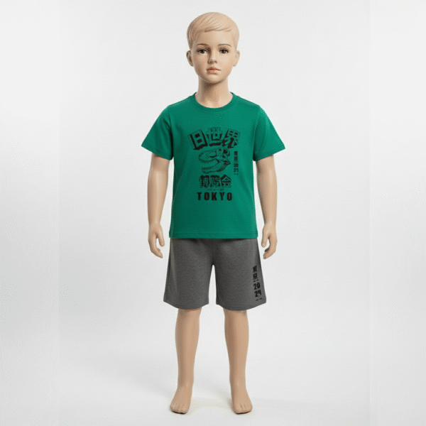 CJ MASC. CAMISETA M/M BERMUDA MOLETINHO - EXHIBITION TOKYO 10-12-14