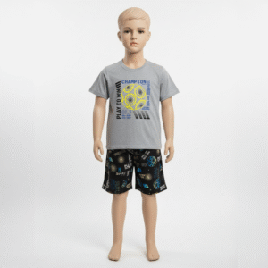 CJ MASC. CAMISETA M/M BERMUDA MICROFIBRA - PLAY TO WIN CHAMPION 10-12-14