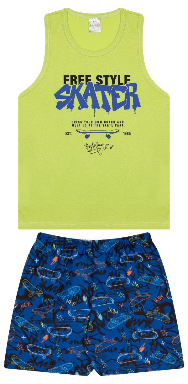 CJ MASC. REGATA M/M BERMUDA MICROFIBRA - SKATER FREE STYLE 10-12-14