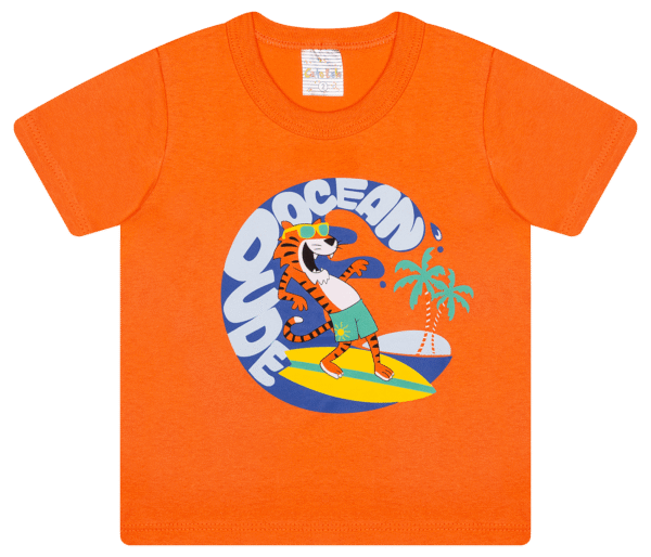 CAMISETA MASC. M/M GOLA REDONDA - OCEAN DUDE 1-2-3 - Imagem 2