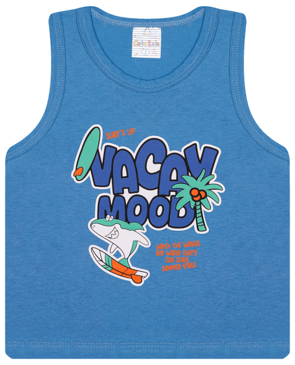 REGATA MASC. M/M - SURF VACAY MOOD 1-2-3 - Imagem 2