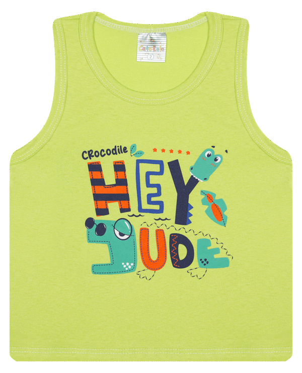 REGATA MASC. M/M - CROCODILE HEY DUDE 1-2-3 - Imagem 2