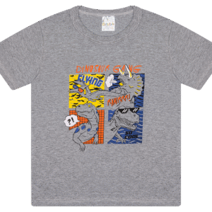 CAMISETA MASC. M/M GOLA REDONDA - DINOSAUR GANG 4-6-8