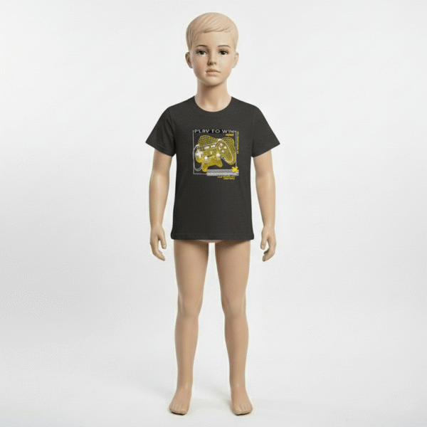 CAMISETA MASC. M/M GOLA REDONDA - PLAY TO WIN 4-6-8