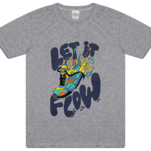 CAMISETA MASC. M/M GOLA REDONDA - LET IT FLOW 10-12-14