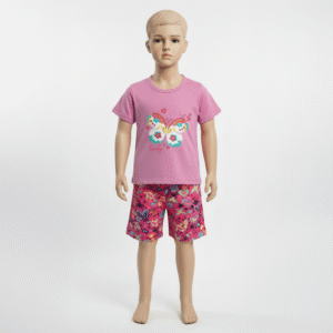 CJ FEM. BLUSA COTTON CICLISTA COTTON - BUTTERFLY LOVELY 1-2-3