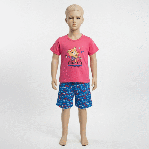 CJ FEM. BLUSA COTTON CICLISTA COTTON - CHARMING LITTLE BEAR 1-2-3