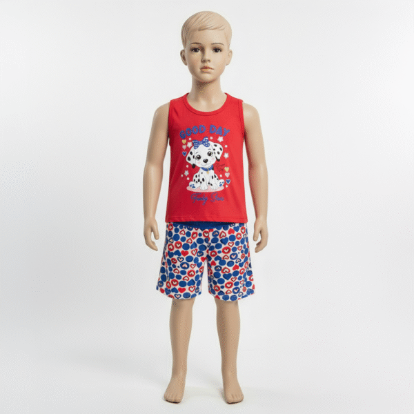 CJ FEM. REGATA COTTON SHORTS COTTON - GOOD DAY STARS 1-2-3