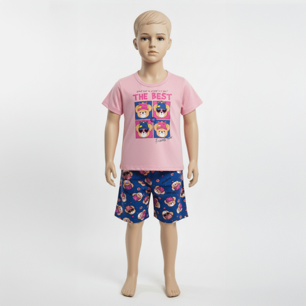 CJ FEM. BLUSA COTTON CICLISTA COTTON - THE BEST FRIENDS EVER 4-6-8