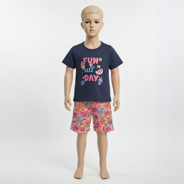 CJ FEM. BLUSA COTTON CICLISTA COTTON - FUN ALL DAY 4-6-8