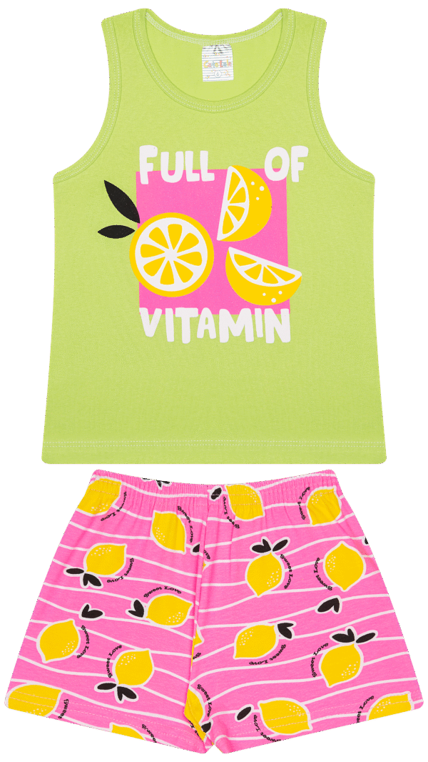 CJ FEM. REGATA COTTON SHORTS COTTON - FULL OF VITAMIN 4-6-8