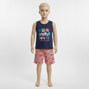 CJ FEM. REGATA COTTON SHORTS COTTON - BE HAPPY FOREVER 4-6-8