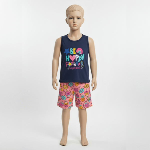 CJ FEM. REGATA COTTON SHORTS COTTON - BE HAPPY FOREVER 4-6-8