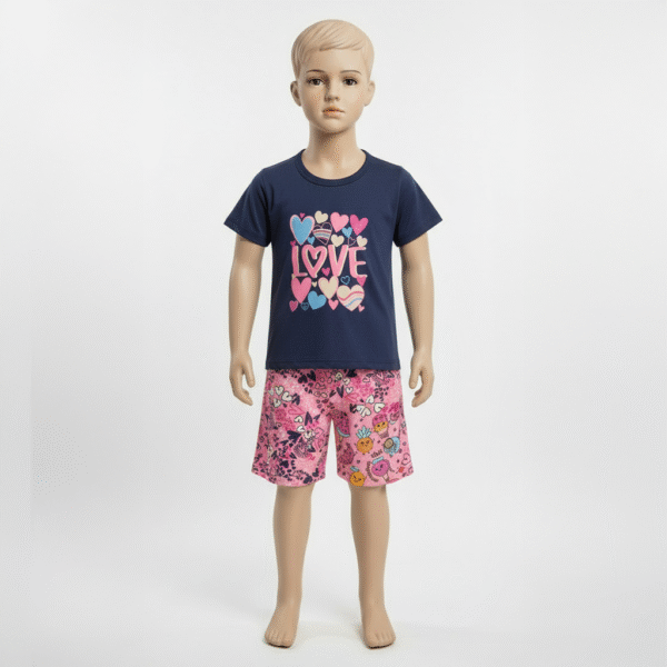 CJ FEM. BLUSA COTTON CICLISTA COTTON - LOVE 10-12-14