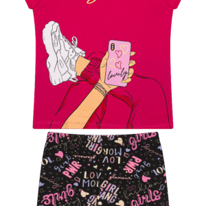 CJ FEM. BLUSA COTTON CICLISTA COTTON - AESTHETIC GIRLS LOVELY 10-12-14