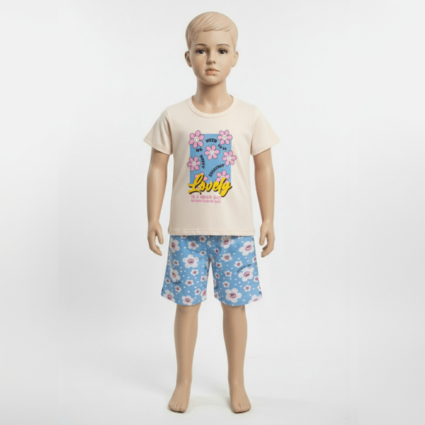 CJ FEM. REGATA COTTON SHORTS COTTON - LOVELY IS A GOOD DAY 10-12-14