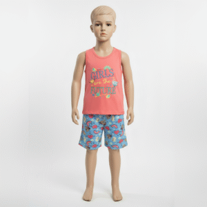 CJ FEM. REGATA COTTON SHORTS COTTON - GIRLS ARE THE FUTTURE 10-12-14