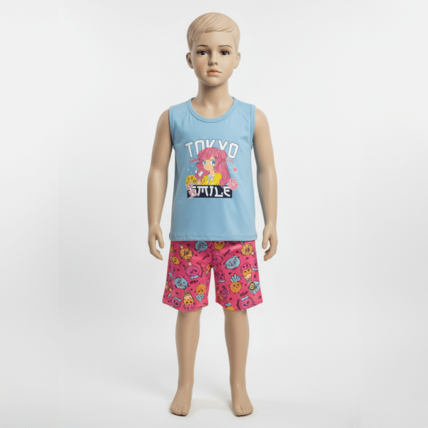 CJ FEM. REGATA COTTON SHORTS COTTON - TOKYO LOVE 10-12-14