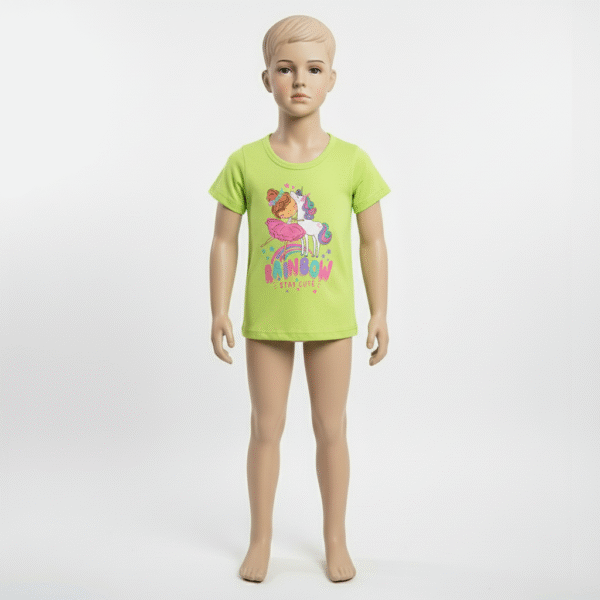 BLUSA FEM. COTTON - STAY CUTE RAINBOW 1-2-3