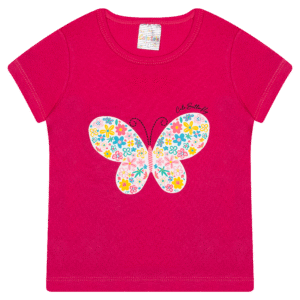 BLUSA FEM. COTTON - BUTTERFLY 1-2-3