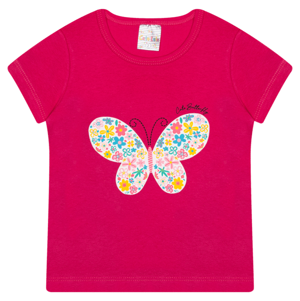 BLUSA FEM. COTTON - BUTTERFLY 1-2-3 - Imagem 2