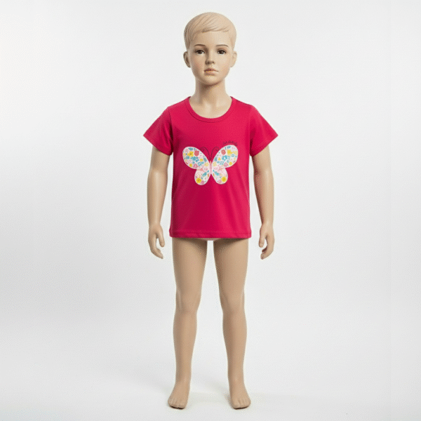 BLUSA FEM. COTTON - BUTTERFLY 1-2-3