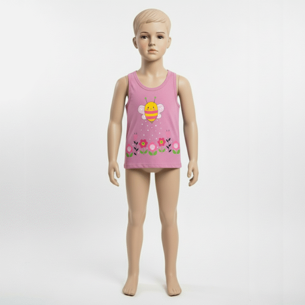 REGATA FEM. COTTON - FLOWERS BEE 1-2-3