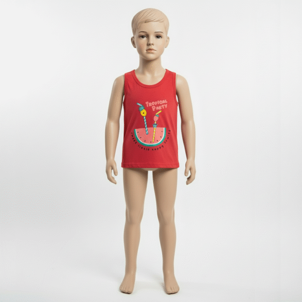 REGATA FEM. COTTON - TROPICAL PARTY HAPPY 1-2-3