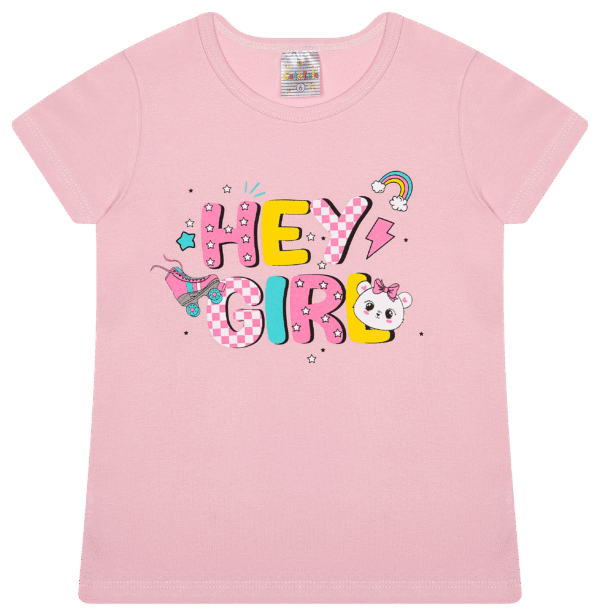BLUSA FEM. COTTON - HEY GIRL 4-6-8