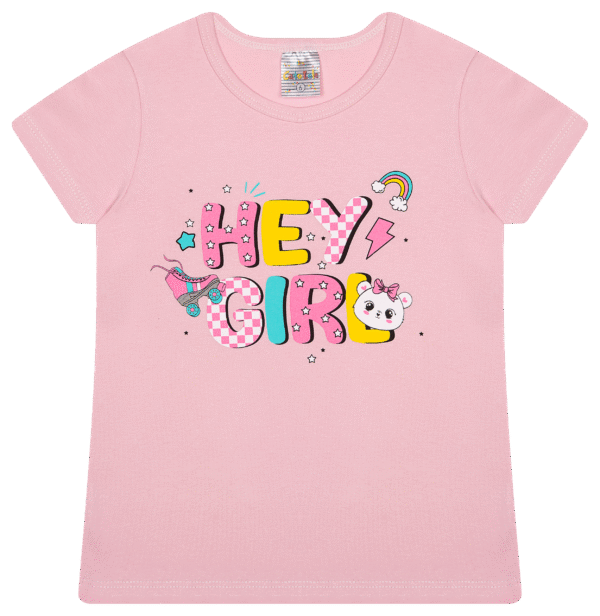 BLUSA FEM. COTTON - HEY GIRL 4-6-8