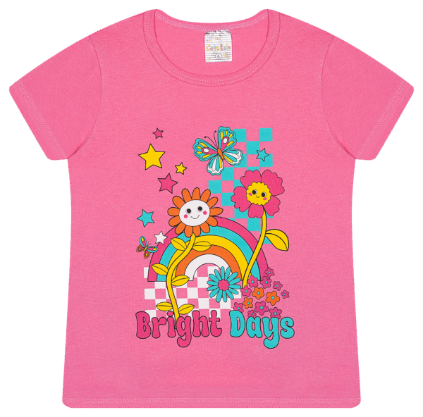 BLUSA FEM. COTTON - BRIGHT DAYS 4-6-8