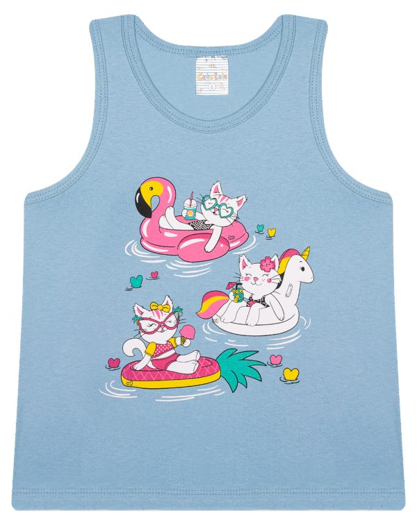 REGATA FEM. COTTON - CUTE KITTENS FUN 4-6-8