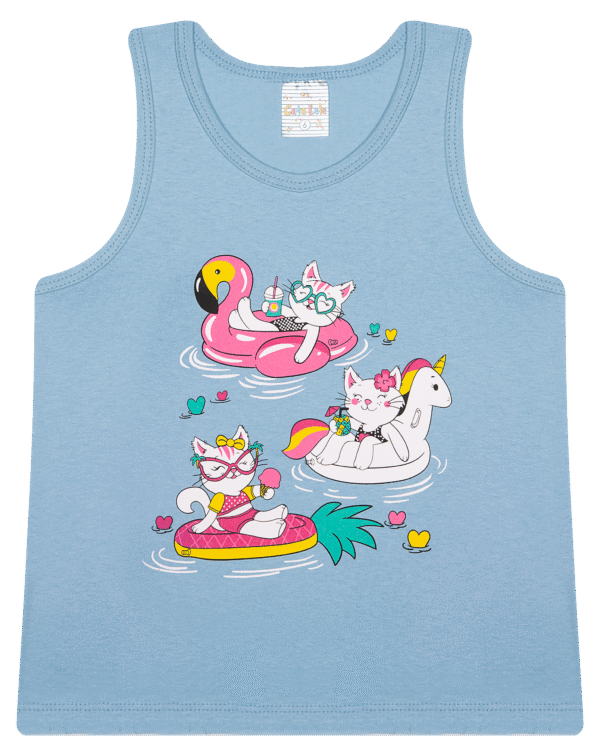 REGATA FEM. COTTON - CUTE KITTENS FUN 4-6-8