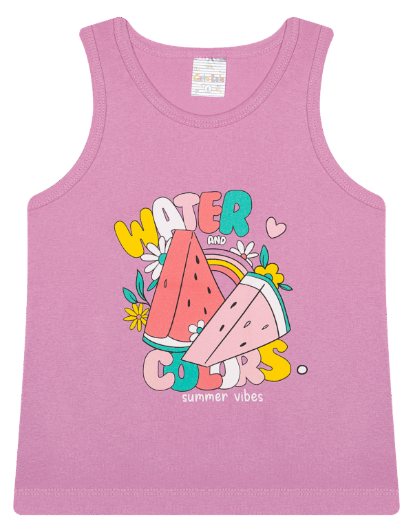 REGATA FEM. COTTON - WATER AND COLORS SUMMER 4-6-8