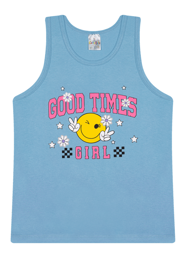REGATA FEM. COTTON - GOOD TIMES GIRLS 10-12-14 - Imagem 2