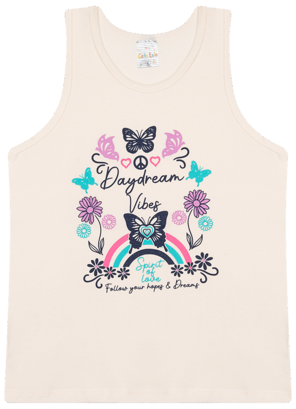 REGATA FEM. COTTON - DAYDREAM VIBES LOVE 10-12-14