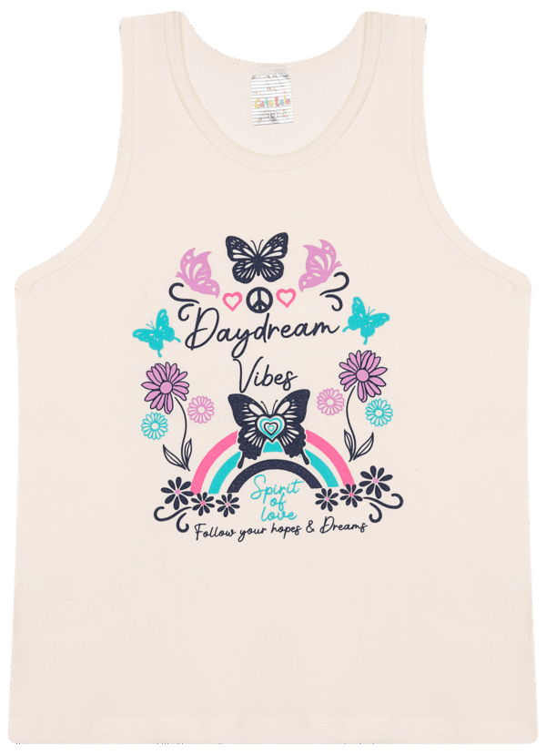 REGATA FEM. COTTON - DAYDREAM VIBES LOVE 10-12-14 - Imagem 2