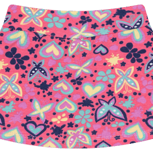 SHORTS SAIA FEM. COTTON - ESTAMPA ROTATIVA 1-2-3