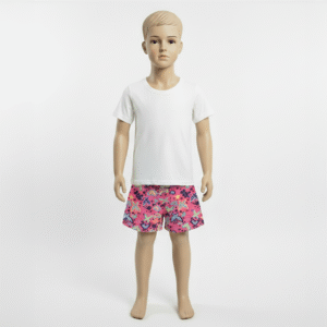 SHORTS SAIA FEM. COTTON - ESTAMPA ROTATIVA 1-2-3