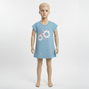 VESTIDO FEM. COTTON C/ MANGA - SPREAD HAPPINESS 1-2-3