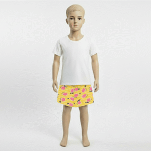 SHORTS FEM. COTTON - ESTAMPA ROTATIVA 4-6-8
