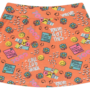 SHORTS SAIA FEM. COTTON - ESTAMPA ROTATIVA 10-12-14