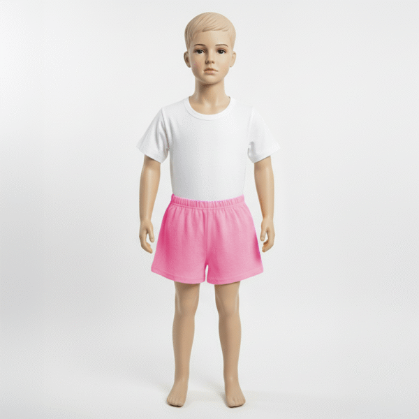 SHORTS FEM. MOLETINHO NEON 10-12-14